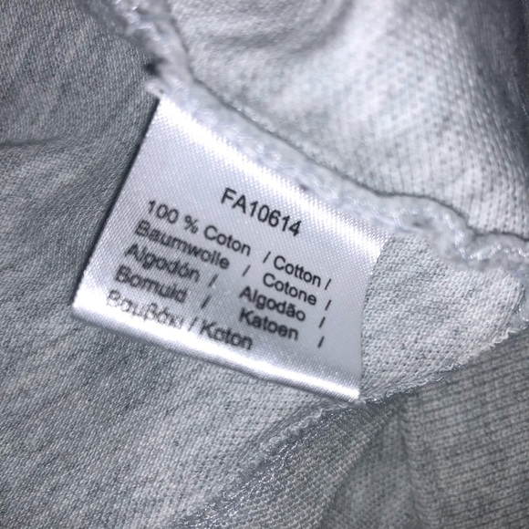 LACOSTE Polo Shirt Short Sleeve Toddler Girl Size 3 (3T) in Grey - Picture 4 of 4